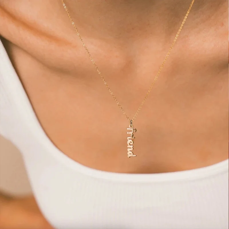 Collar personalizado vertical