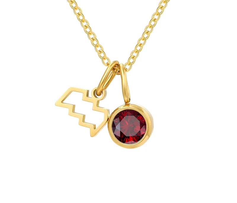 Collar Piedra del Zodiaco – Tu Signo en una Joya Natural