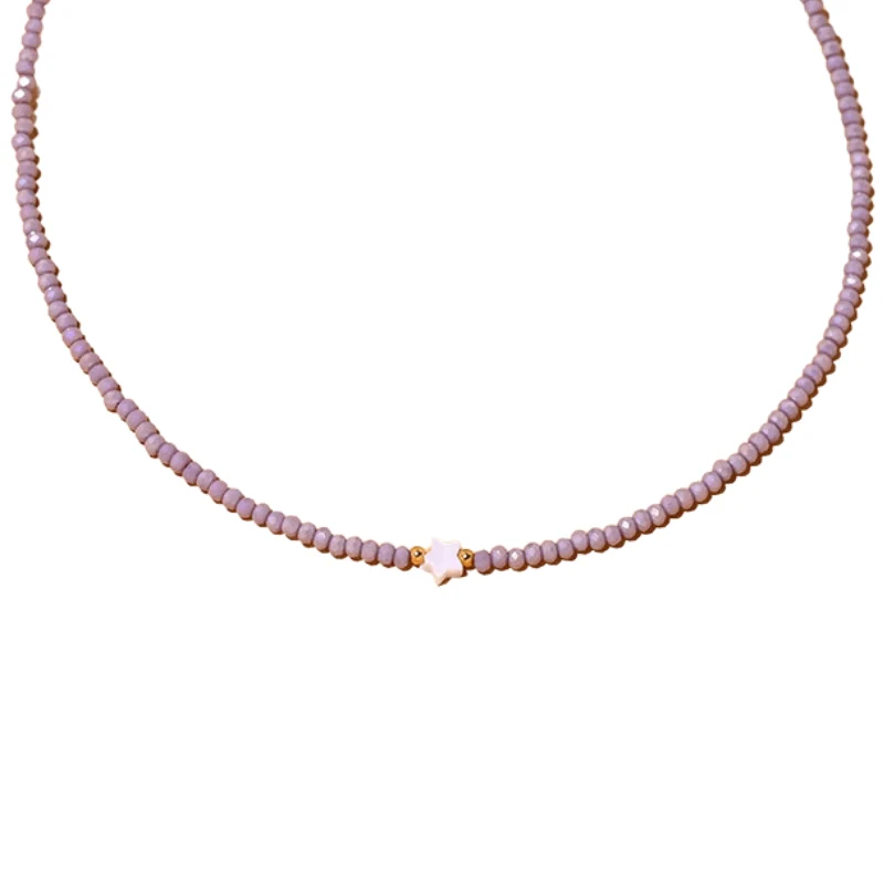 Collar de cuentas y estrella