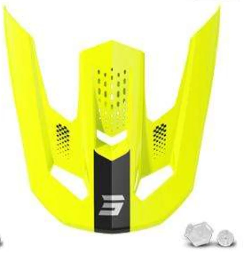 SHOT SPEED VISERA DE MOTO NEON AMARILLO BRILLANTE