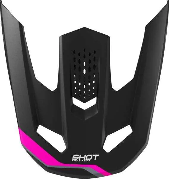 SHOT SPEED VISERA DE MOTO ROSA MATE