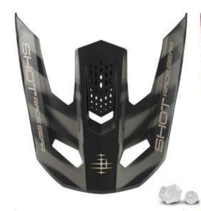 SHOT SPEED VISERA DE MOTO GRIS MATE