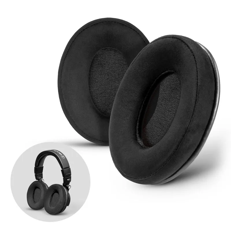 ProStock ATH M50X & Serie M Almohadillas de repuesto - Forma de diseño personalizado con espuma viscoelástica - Microgamuza