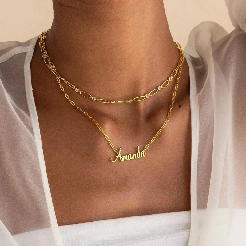 Collar personalizado eslabones