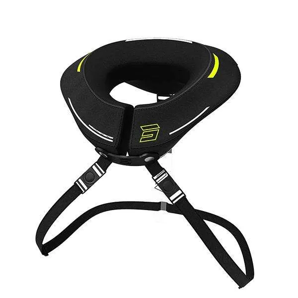 SHOT NECK BRACE MINERVA DE MOTO NEGRO 2