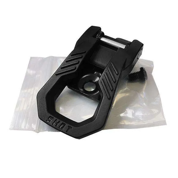 SHOT BUCKLE + SCREWS HEBILLA + TORNILLO DE MOTO NEGRO