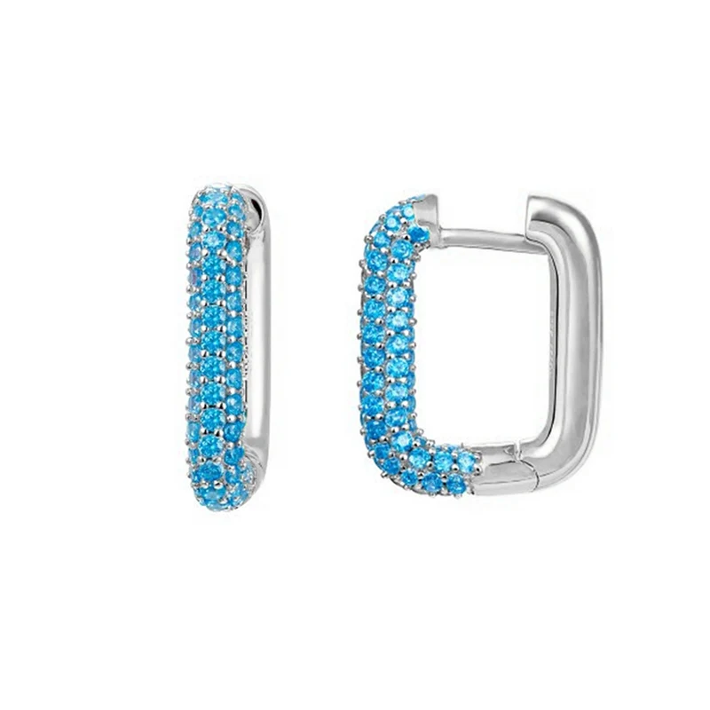 Pendientes Jewel Azul