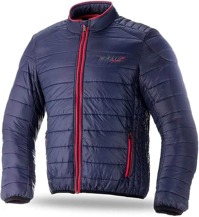 SEVENTY DEGREES SD-A7 CHAQUETA DE PLUMAS INVIERNO URBAN MUJER AZUL MARINO ROJO