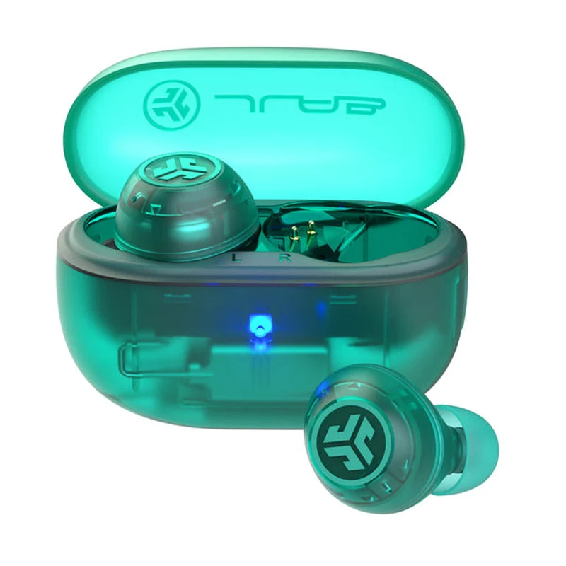 Auriculares Inalámbricos con Estuche de Carga JLab IEUEBGOANCRTRATEL124 Turquesa