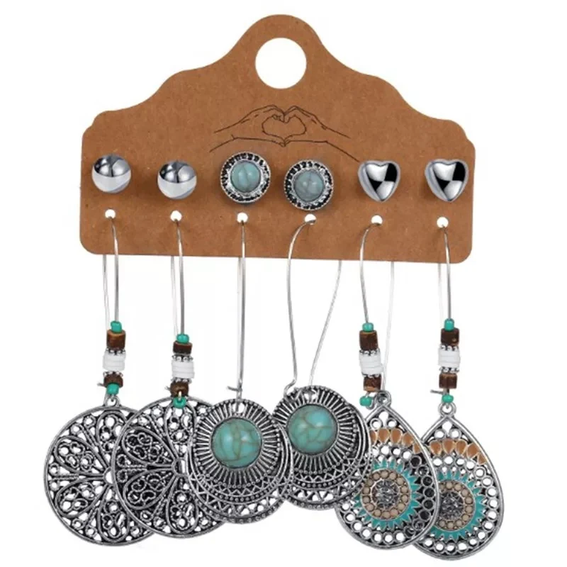 Pack de pendientes Boho