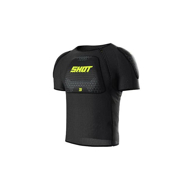 SHOT CAMISETA AIRLIGHT NEGRO NEON AMARILLO