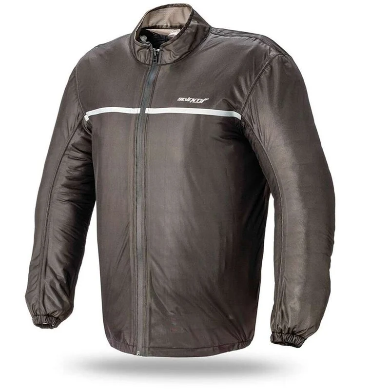 SEVENTY DEGREES SD-A3 CHAQUETA DE MOTO IMPERMEABLE HOMBRE NEGRO