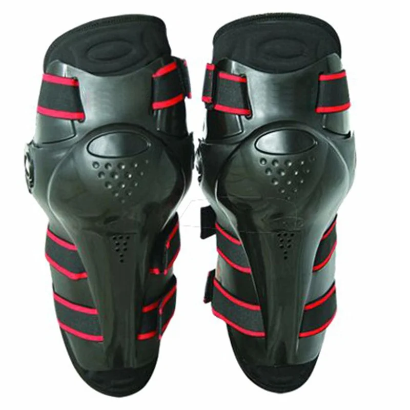 BELA RODILLERA TEXTIL MOTOCROSS NEGRO ROJO
