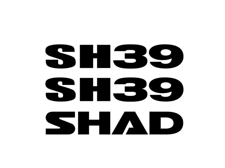 SHAD SPARE PART STICKER SH39 2013