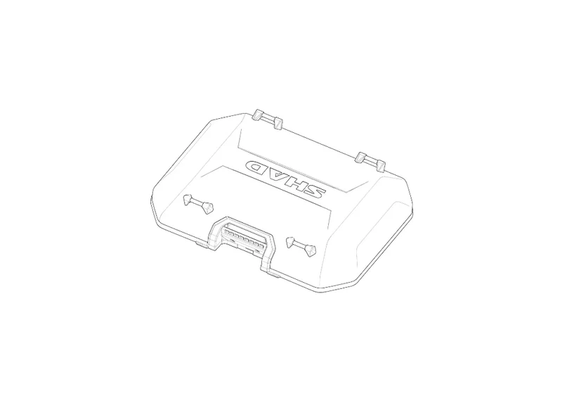SHAD ALUMINIUM COVER TERRA TOP CASE