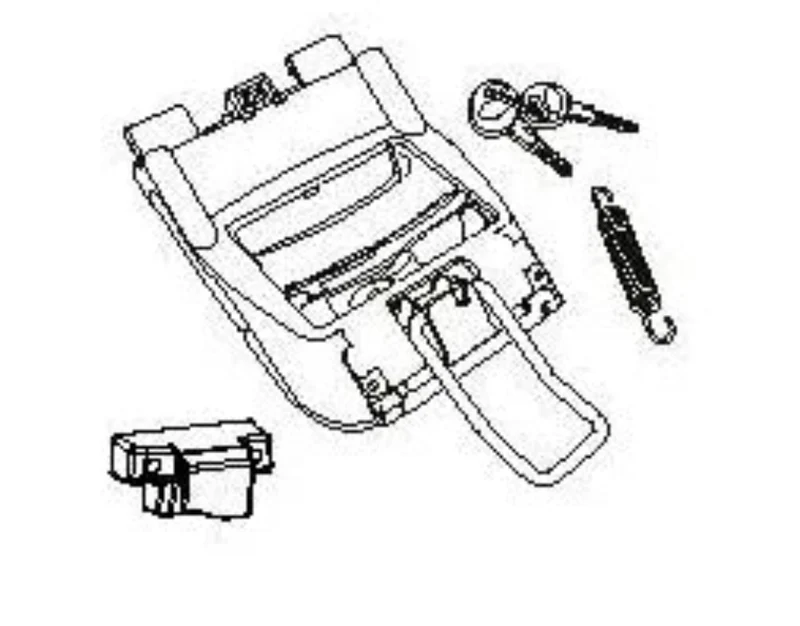 SHAD SPARE PART MECHANISM SH47