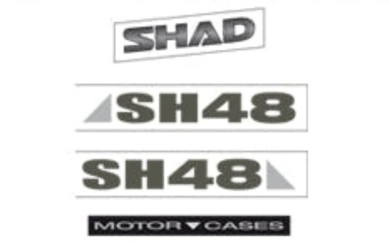 SHAD RE CJT.ADHESIUS SH48 GRIS TIT.