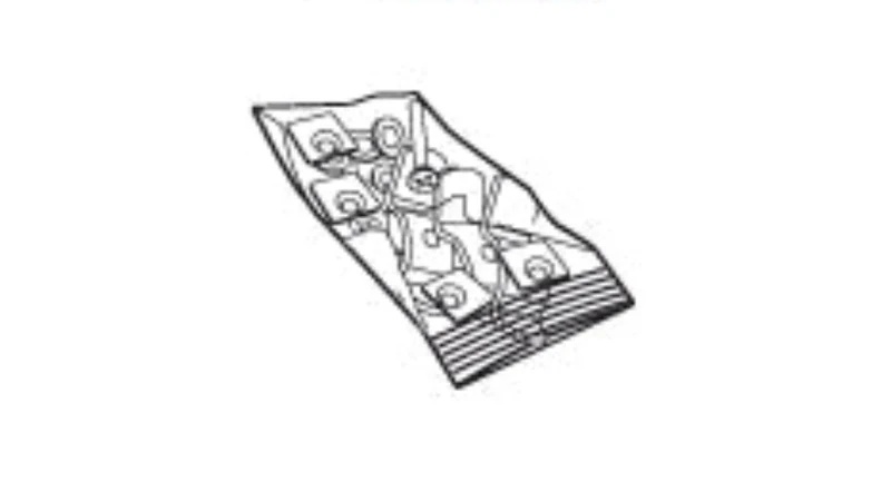 SHAD SPARE PART SCREW BAG TOP CASE