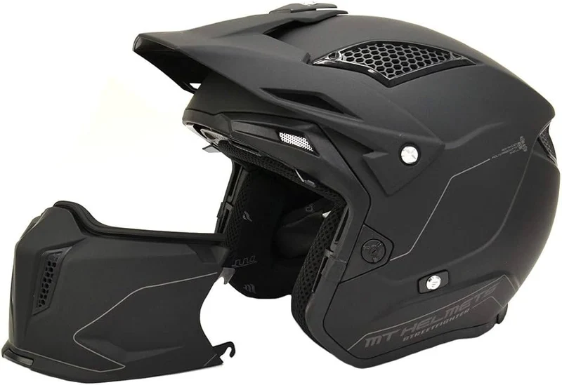 MT MENTONERA MT TR902XSV STREETFIGHTER SV (VER.2) SOLID A1 NEGRO MATE