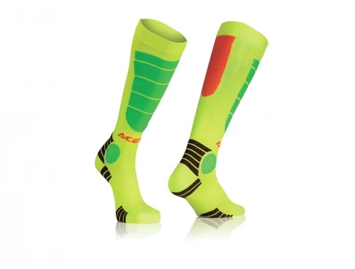 ACERBIS CALCET MX IMPACT NARANJA AMARILLO