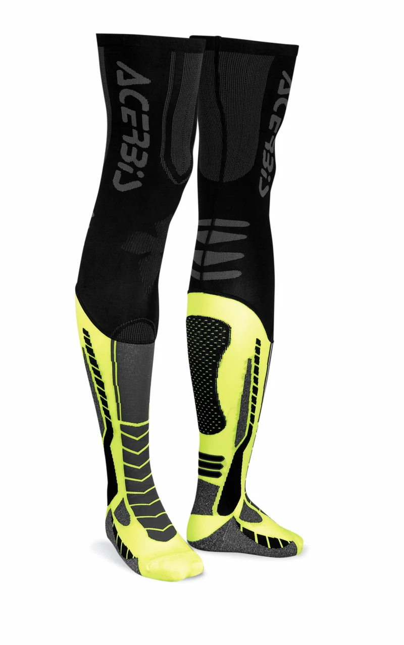 ACERBIS CALCET X-LEG PRO NEGRO AMARILLO
