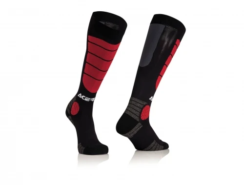 ACERBIS CALCET MX IMPACT NEGRO ROJO