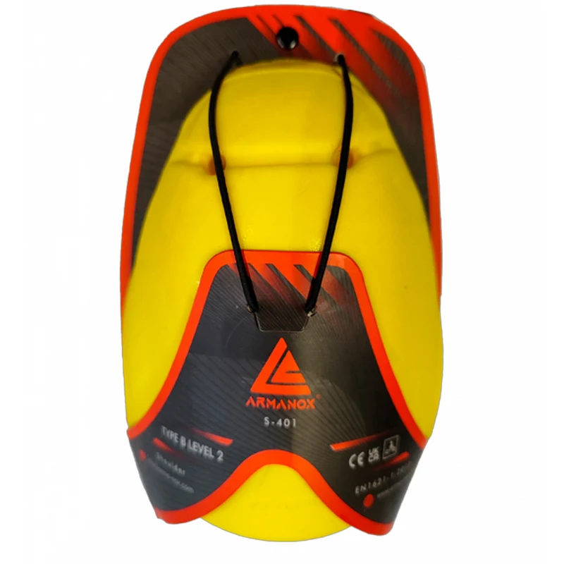 MUGENRACE PR-MNR-2356 PROTECTOR DE HOMBRO AMARILLO NEGRO ROJO