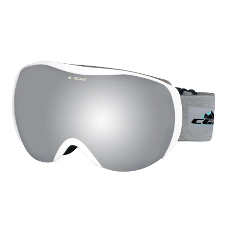 CGM 780A JOY Blanco Protectoras Casco Gafas Espejado