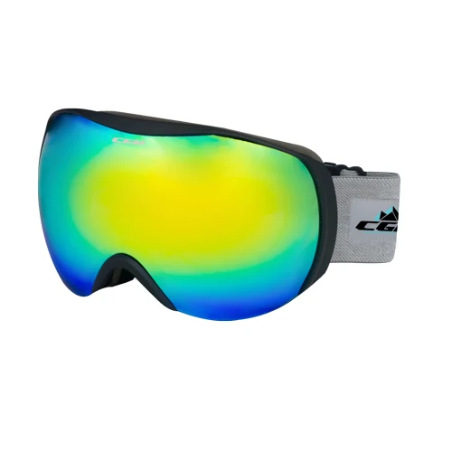 CGM 780A JOY Negro Protectoras Casco Gafas Iridium Plus Oro