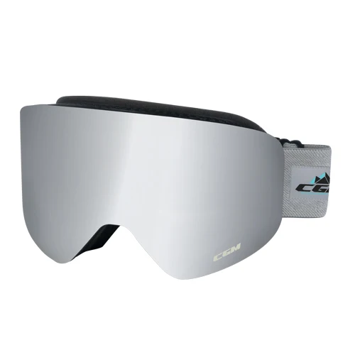 CGM 781A MAG Negro Protectoras Casco Gafas Espejo