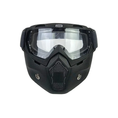 CGM 740M MASK Gafas Lente transparente negra mate