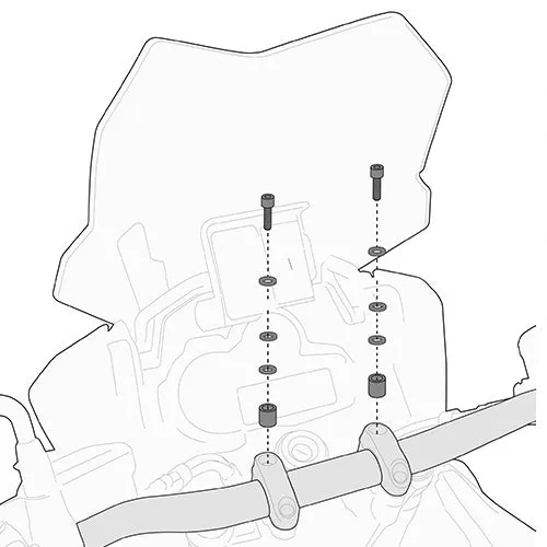 KAPPA 05SKITK TONRILLERIA KIT DIVERSAS MOTOCICLETAS KAWASAKI SUZUKI DUCATI YAMAHA