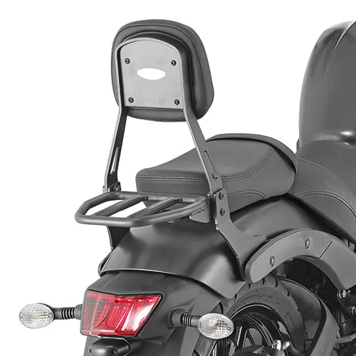 KAPPA RESPALDO MOTO NEGRO KAWASAKI VULCAN S 650