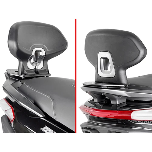 KAPPA RESPALDO MOTO NEGRO PIAGGIO SPORTS MP3 HPE 400 530 EXCLUSIVE