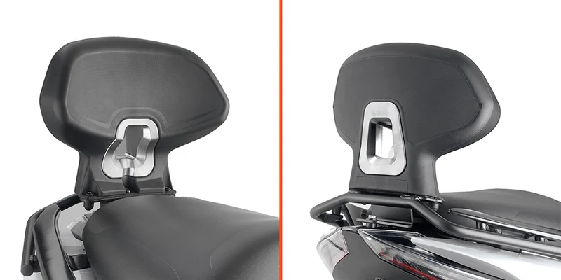 KAPPA RESPALDO MOTO NEGRO ZONTES E 350