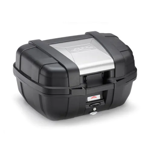 KAPPA MALETA LATERALES BASE NEGRO SOBRETAPA ALUMINIO 52LTS