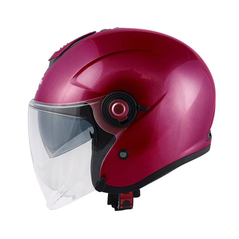 KAPPA Casco Jet KV35B Monocolor Rojo Burdeos