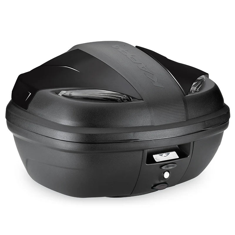 KAPPA MALETA NEGRO BASE CATADIÓPTRICOS AHUMADO 47LTS