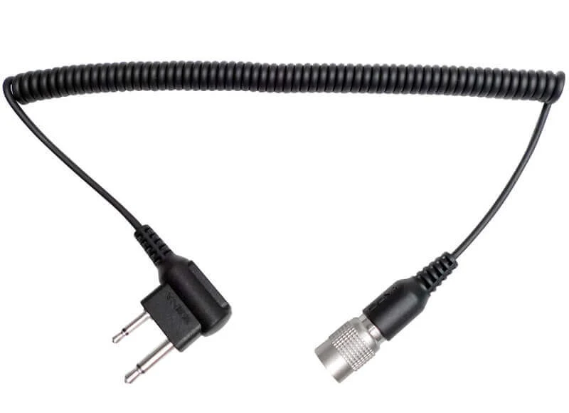 SENA bidireccional Cable de radio conector de dos pines Icom
