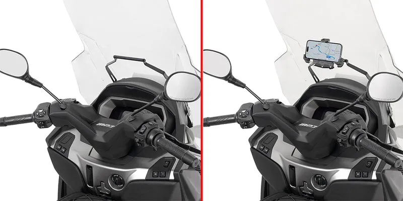 GIVI FB5619 SOPORTE BARRA PIAGGIO MP3 HPE 400 SPORT-530