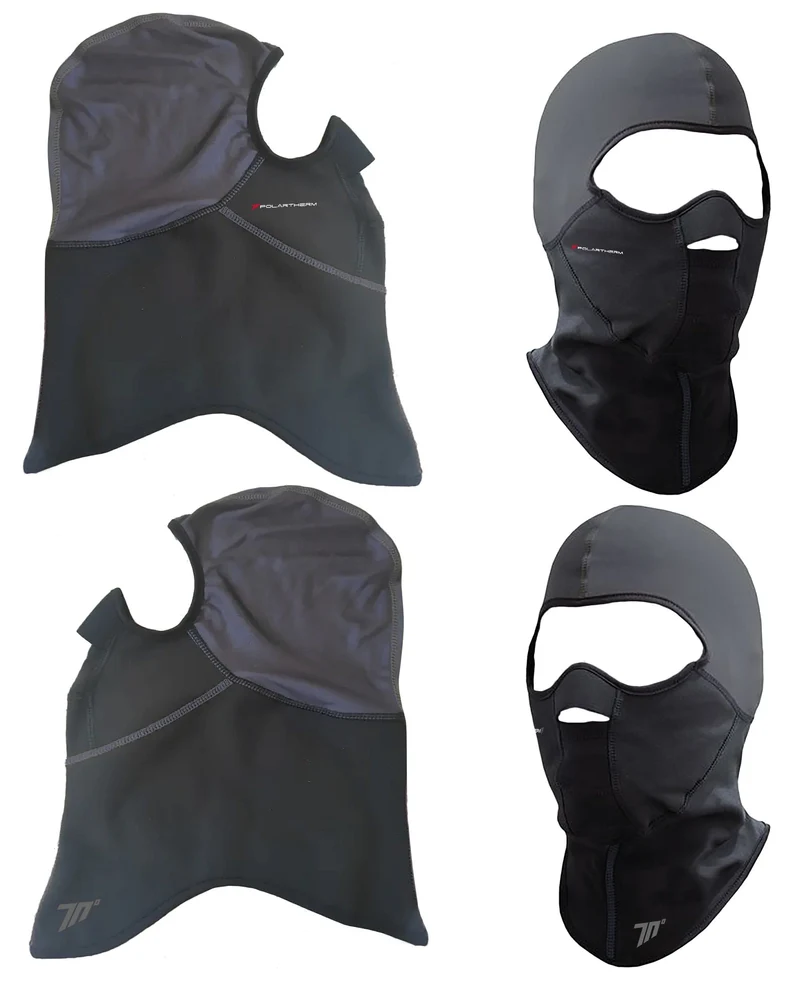 SEVENTY DEGREESSD-W3 NEGRO PASAMONTAÑAS PARA MOTO