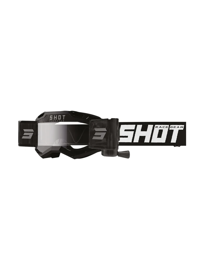 SHOT ASSAULT 2.0 ROLL-OFF GAFAS SOLID NEGRO GLOSSY