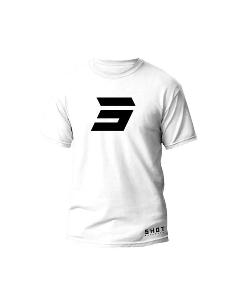 SHOT T-SHIRT SYMBOL WHITE S