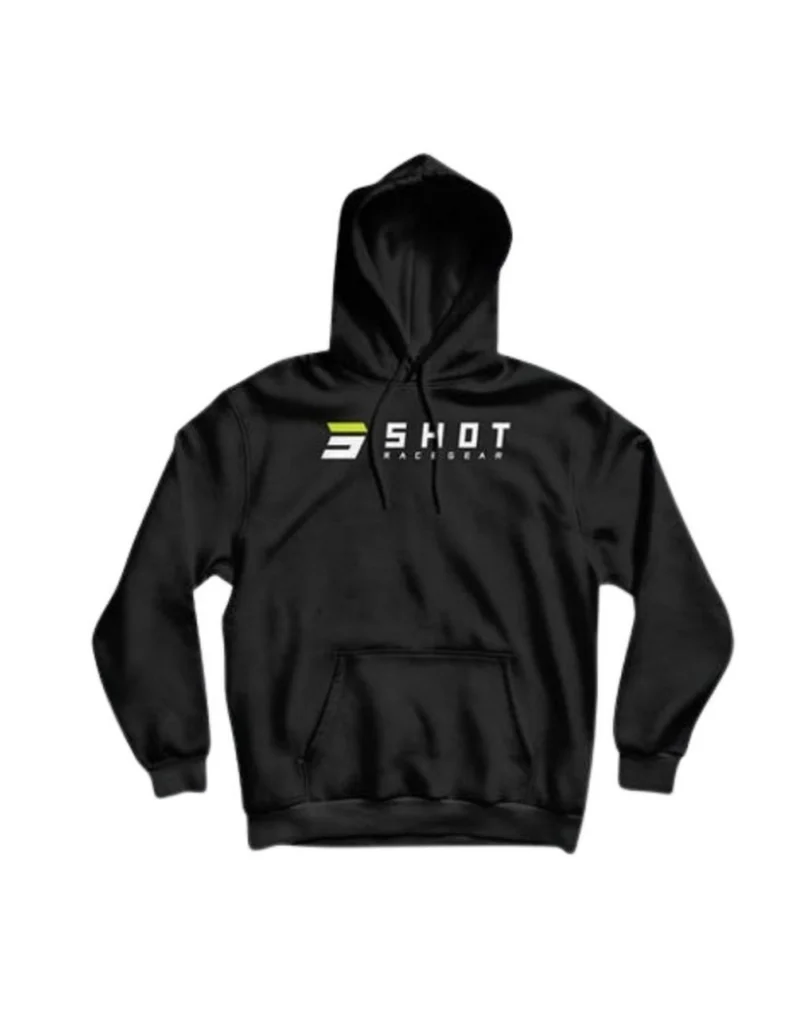 SHOT HOODIE TEAM BLACK S