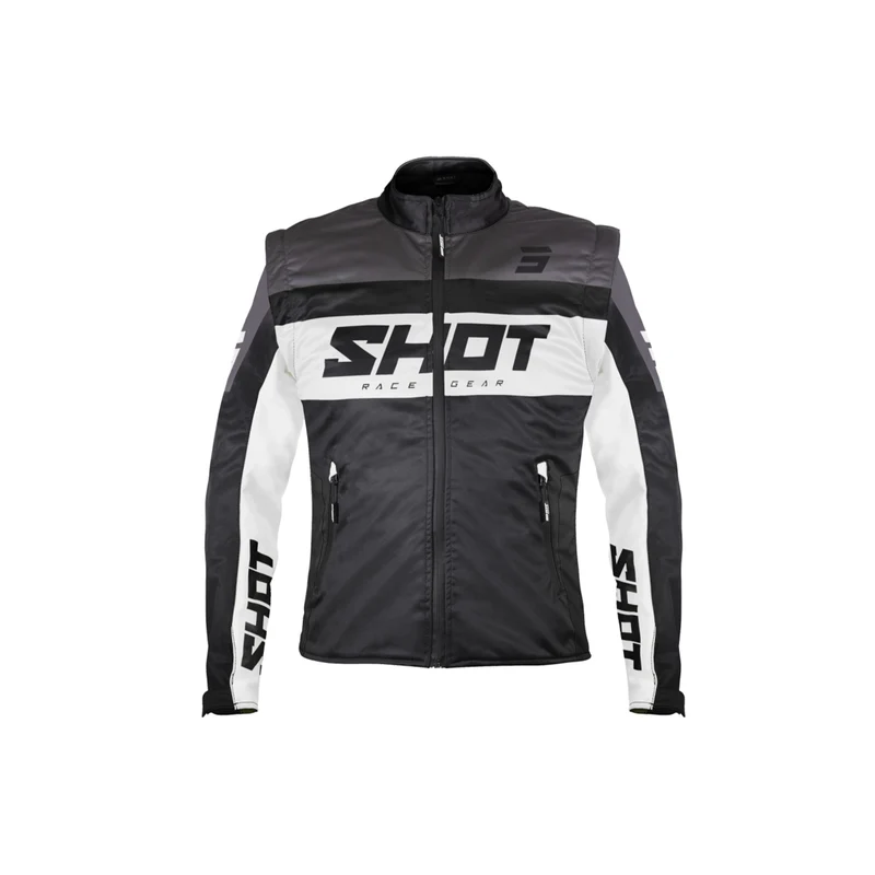 SHOT SOFTSHELL LITE BLACK_WHITE S