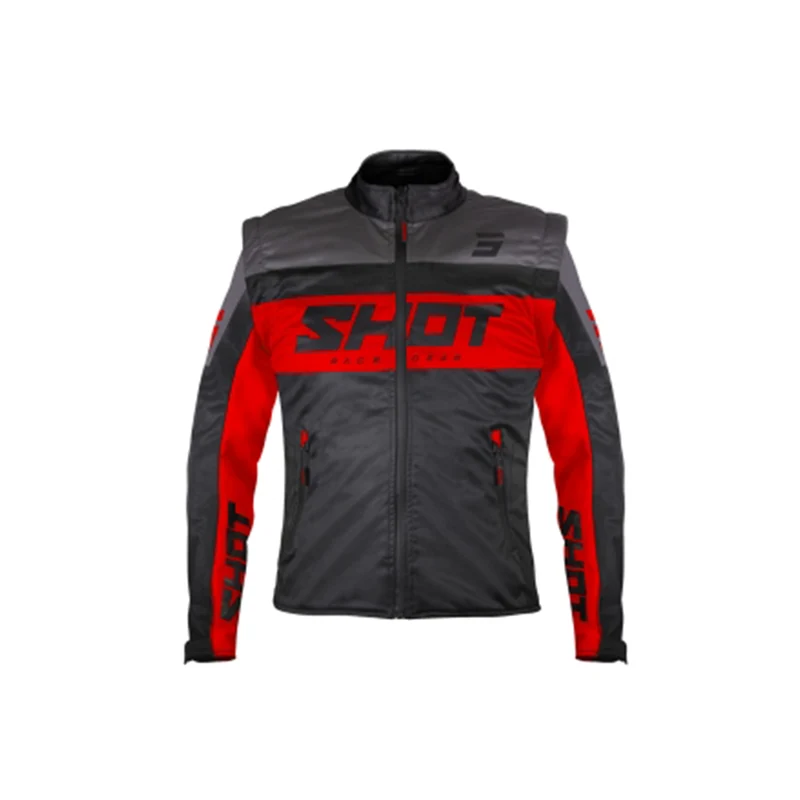 SHOT SOFTSHELL LITE BLACK_RED S
