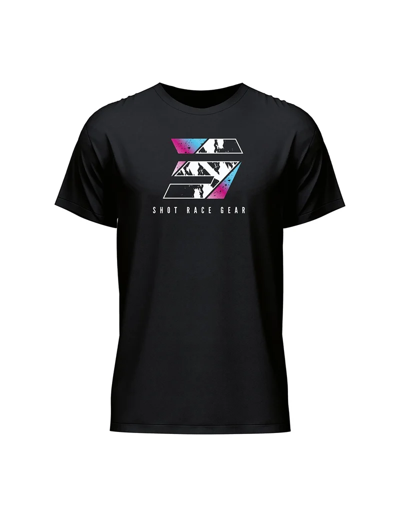 SHOT T-SHIRT DIVISION BLACK S