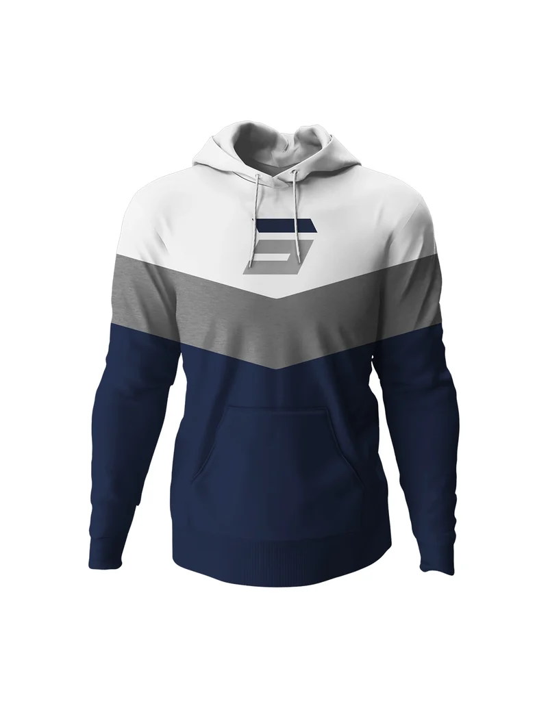 SHOT HOODIE STRIPE NAVY S