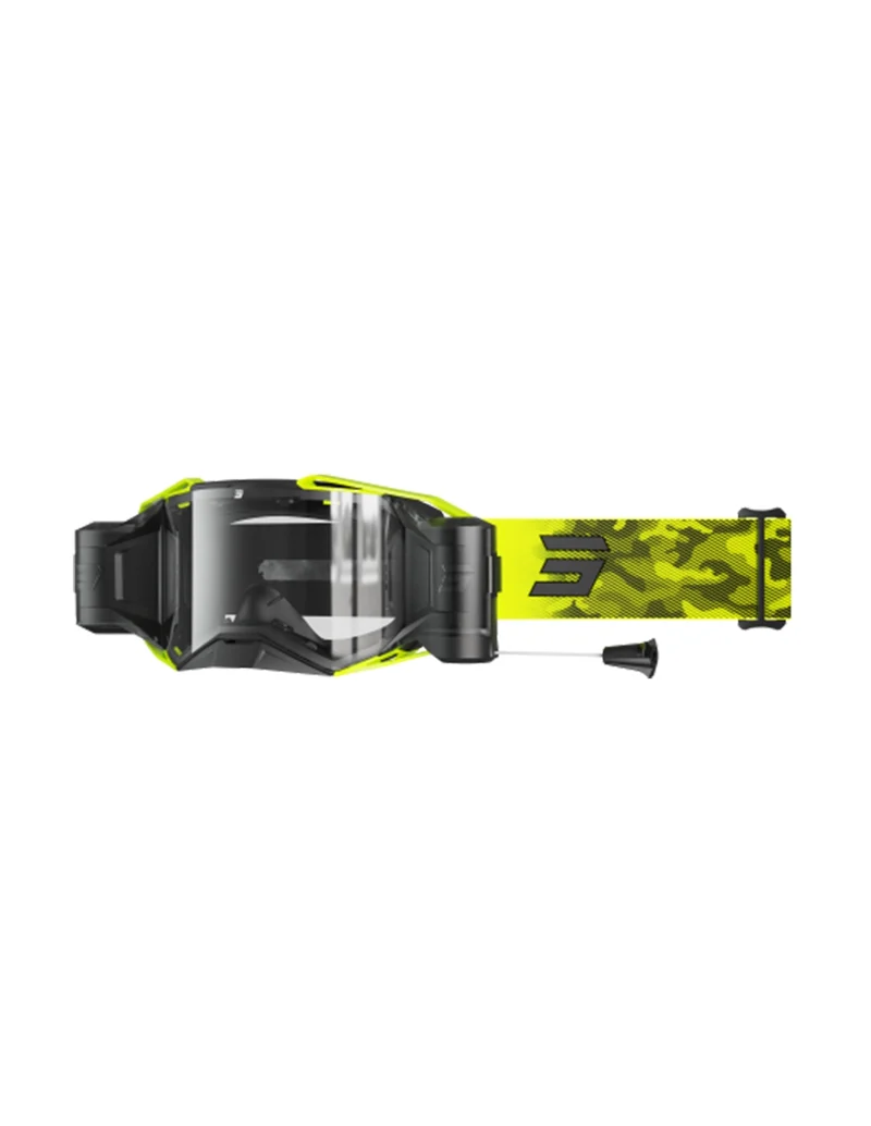 SHOT GAFAS LITE ROLL-OFF PATROL NEON AMARILLO MATT