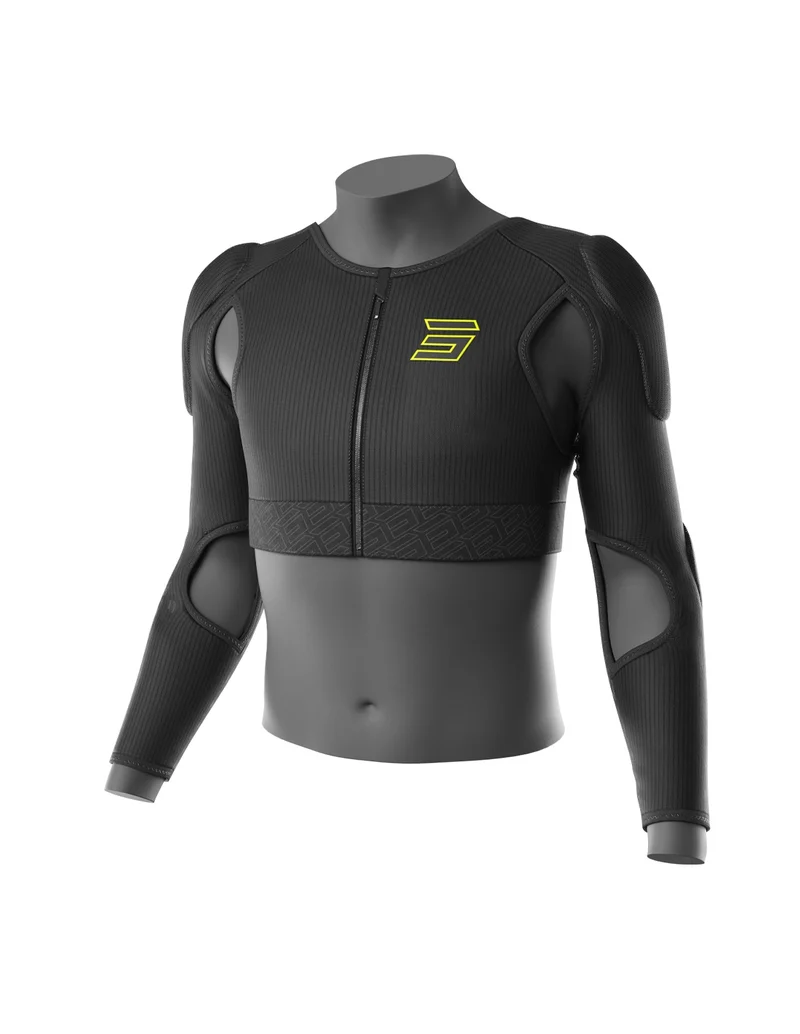 SHOT PROTECION PROTECTOR_D3O BLACK XS-S